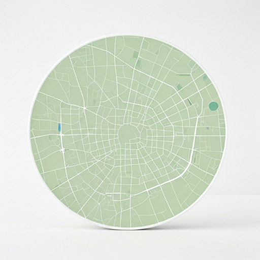 Map view of Berlin area